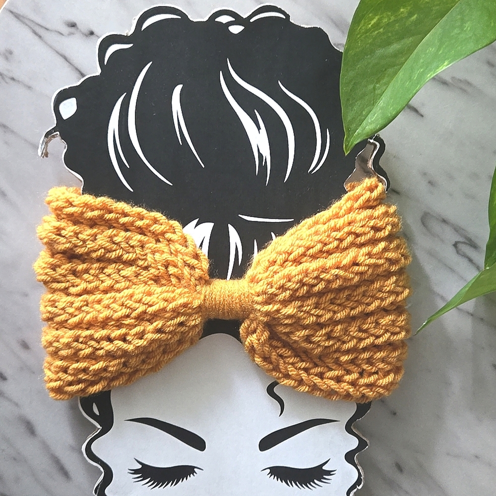 Handmade Knit Turban Headband